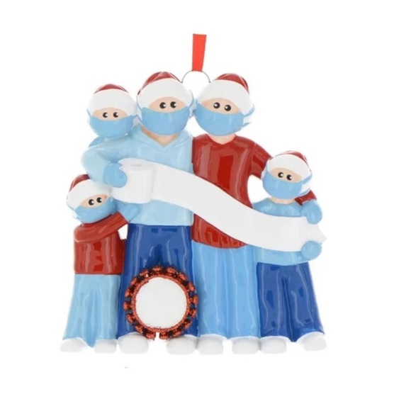 Personalized Quarantine Christmas Ornament (5) - Picture 1 of 1